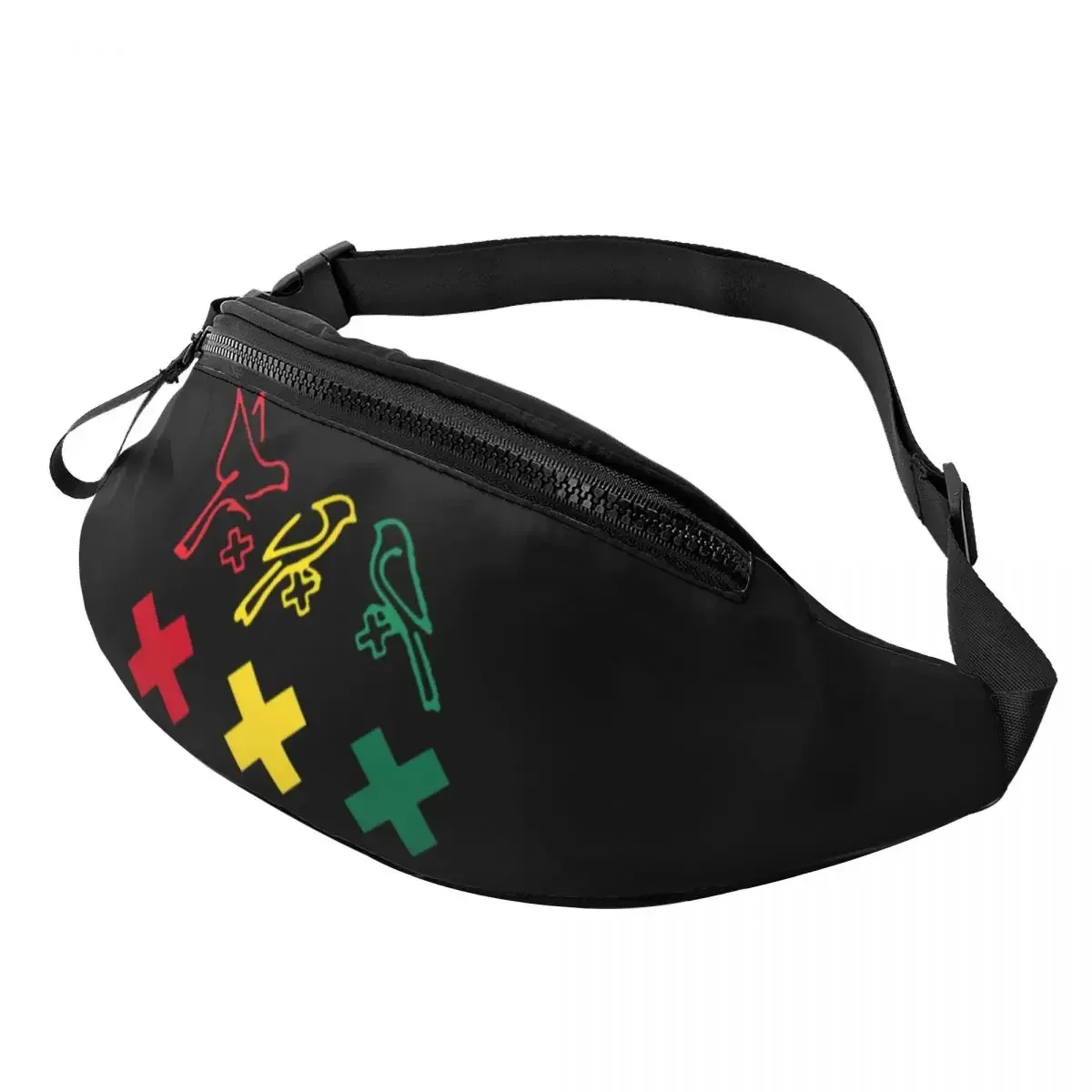 Custom 3 Little Bird - Ajax Bob Marley Marley Marsupio Per Uomo Donna Fashion Crossbody Marsupio Da Viaggio Per Telefono