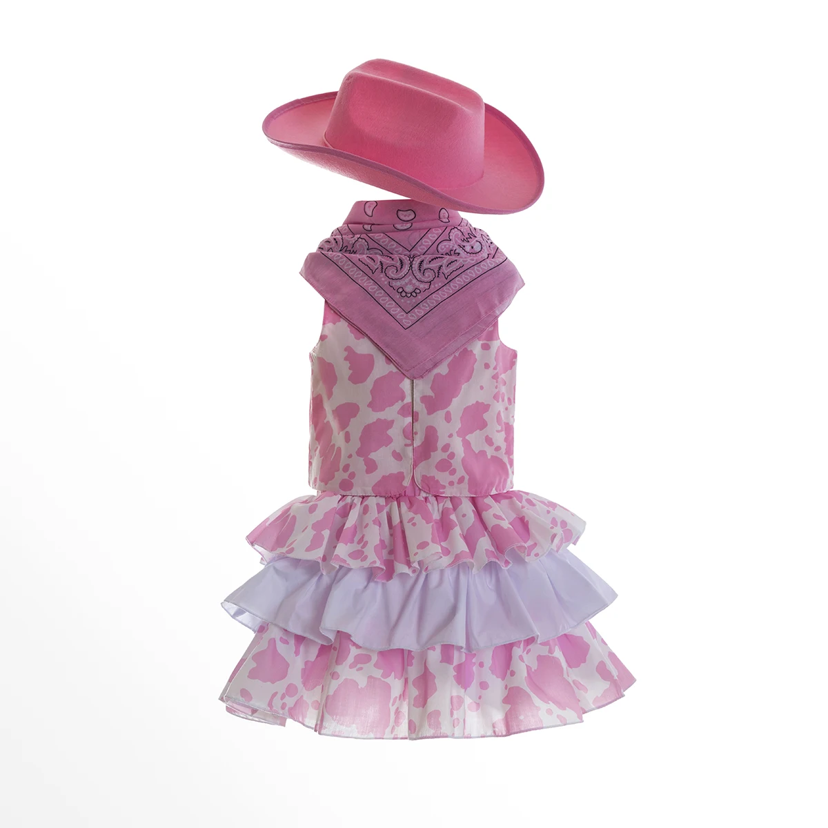 Cowgirl Pink Baby Dress, Cowgirl Baby Costume Girls Woody Cowboy Twirl Dress, Woody Dress Ispirato A Toy Story, Cowboy/Cowgirl