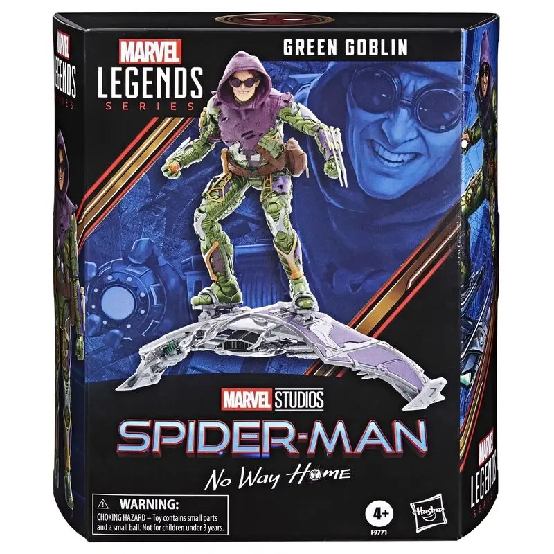 Original Spider-Man Marvel Legends Series Spider-Man: No Way Home Green Goblin Deluxe Action Figure Da 6 Pollici