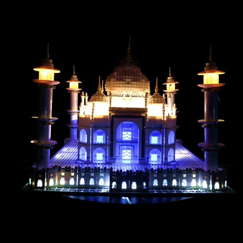 Nessun Modello Di Kit Di Luci A Led Per Il 10189 10256 The Taj Mahal Building Blocks Mattoni Giocattoli Regalo