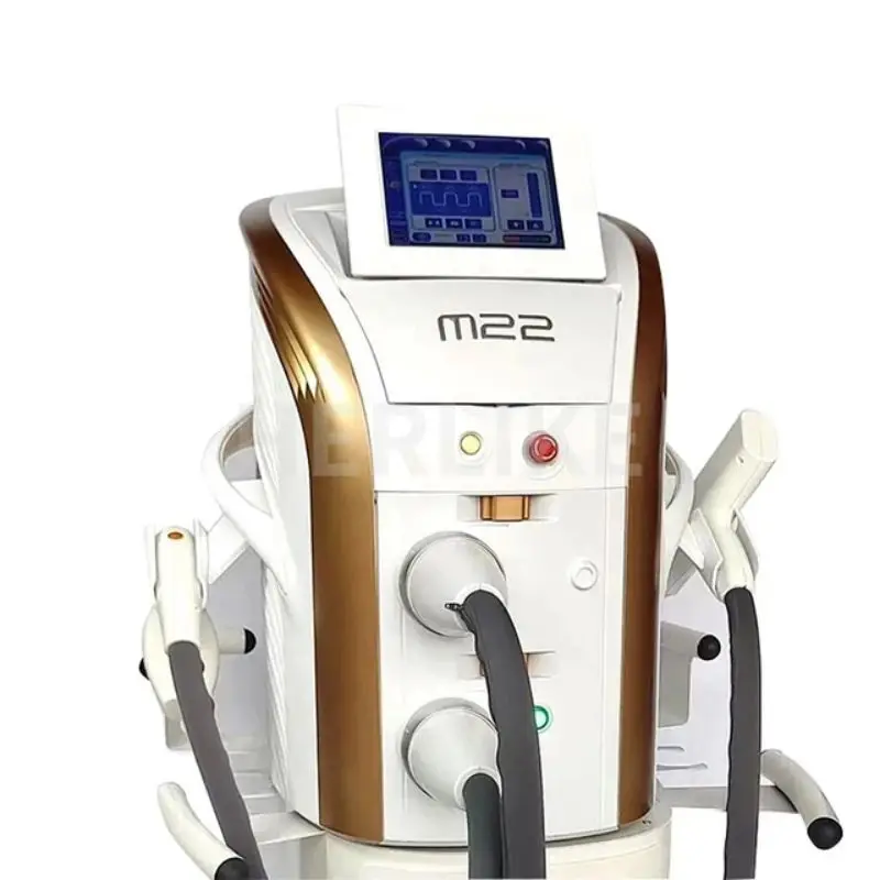 Prezzo Di Fabbrica 2 In 1 M22 Photon Ringiovanimento Della Pelle Opt Ipl Rimozione Dell'Acne Vascolare Nd Yag Tattoo Remove Laser Hair Removal Machine