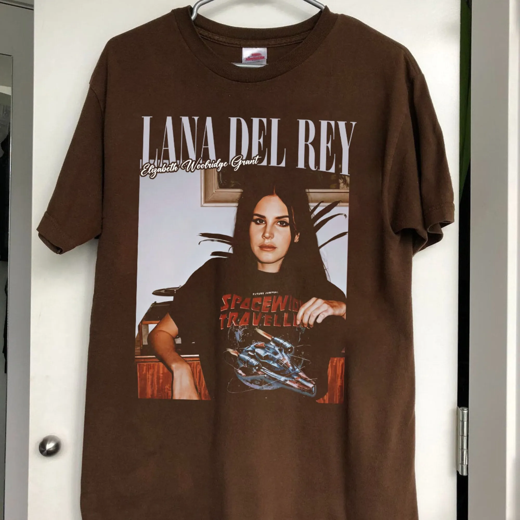 Lana Del Rey Abbigliamento T-Shirt Grafica, Camicia Lana Del Rey, Album Di Banisters Blu, Maglietta Unisex Regalo