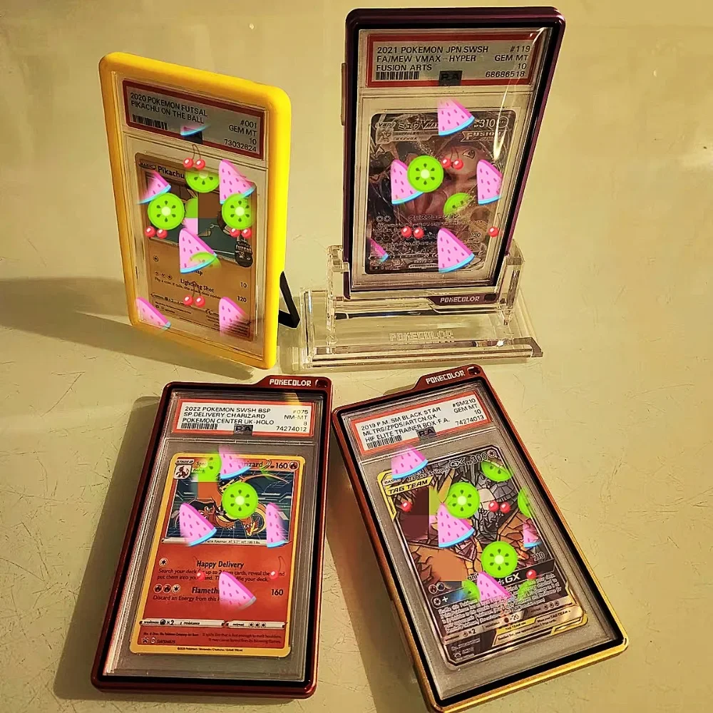 Custodia Protettiva Per Scatola Di Carte Di Valutazione Psa Da Utilizzare Per Psa Cgc Jbh Pcg 35Pt Psa Card Placca Custodia Protettiva A Colori Sfumat