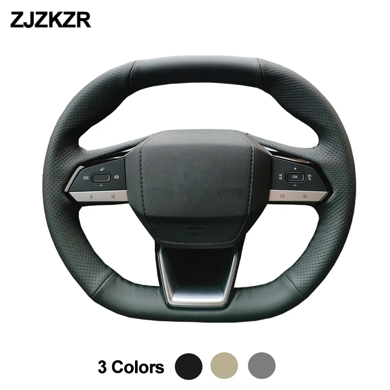 Auto Auto Braid On Coprivolante Wrap Per Changan Chana Uni-V Cs55 Plus 2022 2023 2024 Chana Grigio Scuro Grigio Biege Nero