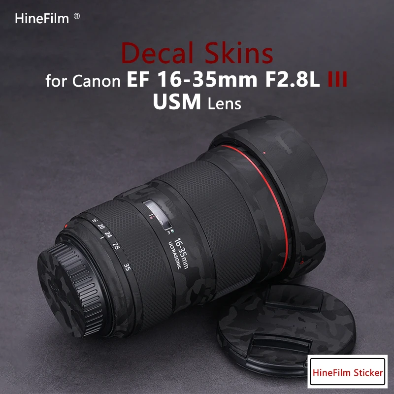 Per Canon Ef 16-35Mm F2.8 L Iii Usm Lens Skin Per Canon Ef16-35 F2.8 Iii Lens Sticker 1635 Iii Adesivo Protettivo 16-35 Ef16-35