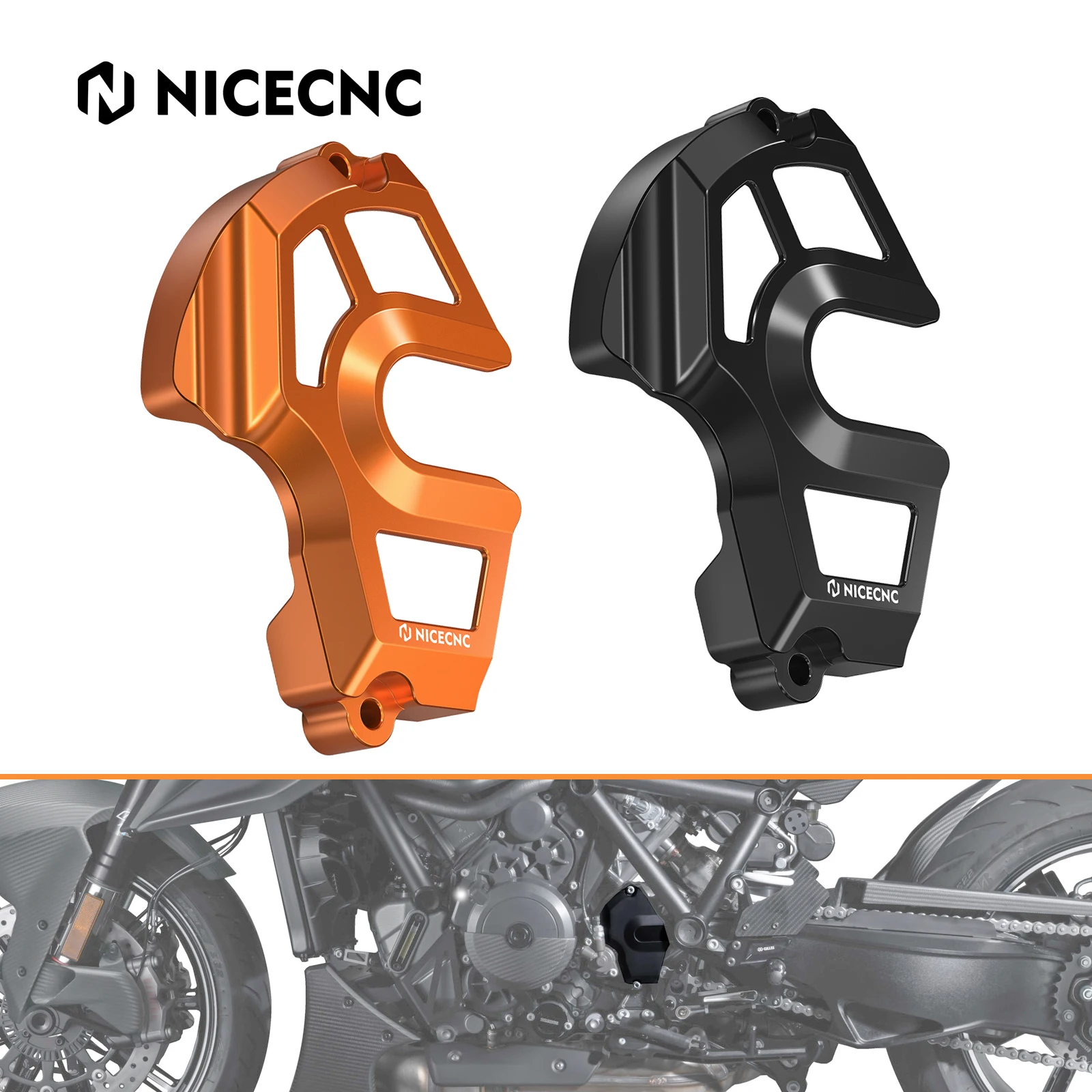 Per 22-2023 Ktm Brabus 1300 R Copertura Della Protezione Della Catena Della Ruota Dentata Per Ktm 1290 Super Duke R 1290 Super Adventure R S 2021 2022