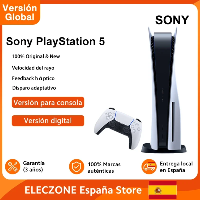 Sony Playstation 5 Console Ps5 Console Per Videogiochi Ps 5 Giochi Per Pc Lettore Di Gioco Playstation5 Ad Altissima Velocità
