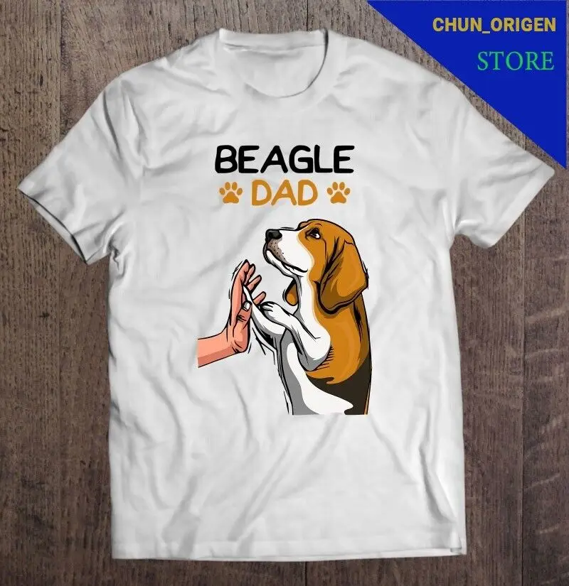 Beagle Dad Dog Father S Day T Shirt 4Xl Maniche Lunghe O Corte