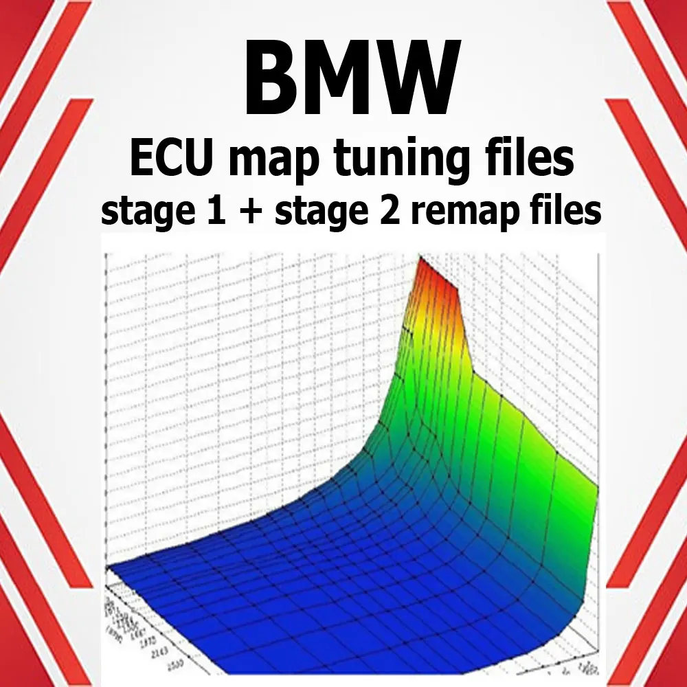 Strumento Di Riparazione Auto Automobili Diagnostiche Bmw Ecu Map Tuning Files Stage 1 + Stage 2 Remap Files Ecu Repair Power