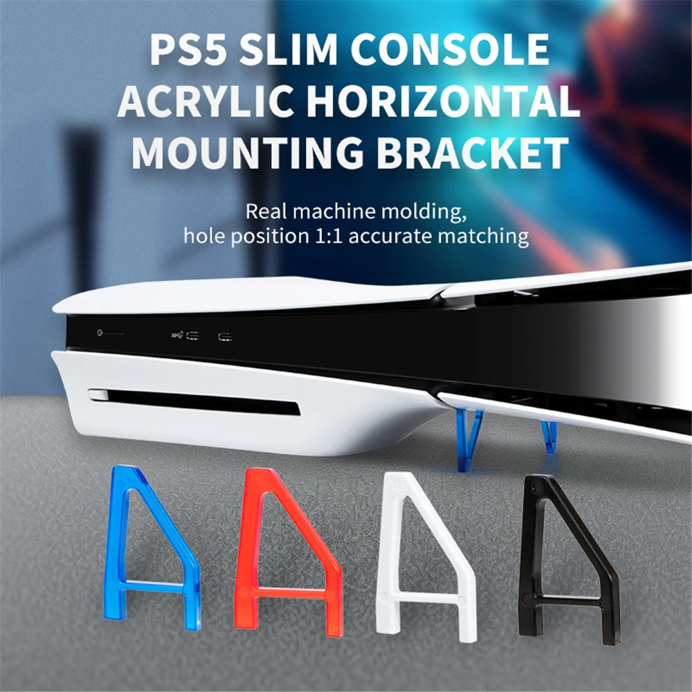 Supporto Da 2 Pezzi Per Supporti Ps5 Slim Disc Edition Contiene Novità Per Ps5 Slim Easy Stand Landscape Stand