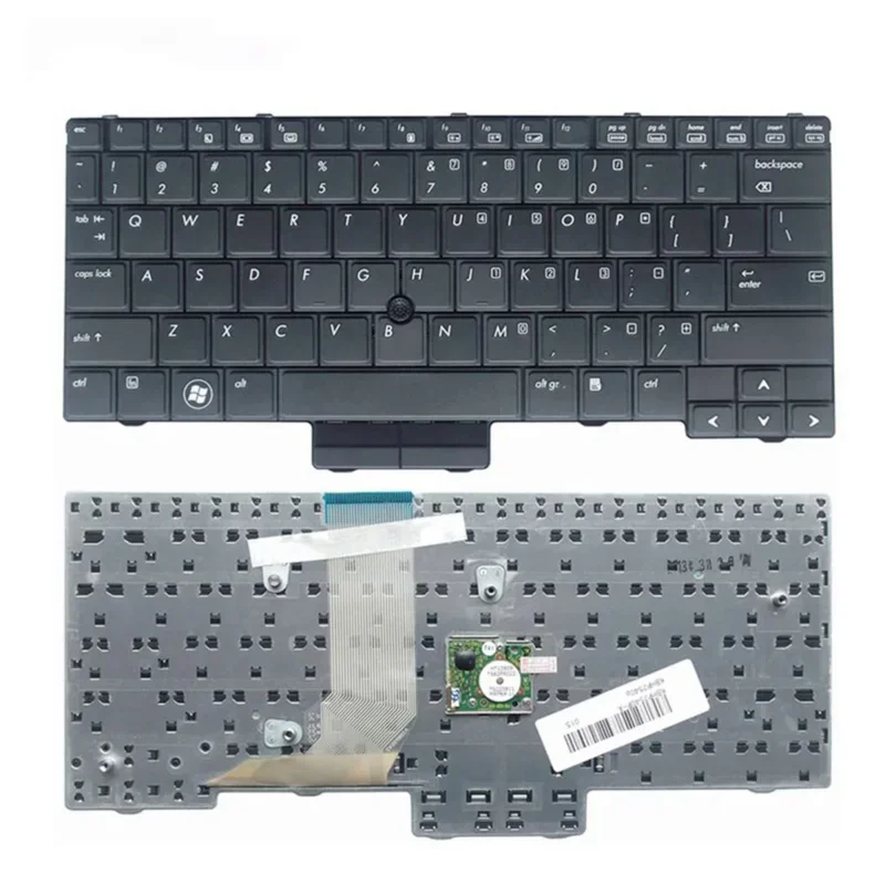 97% Nuovo Per Hp Elitebook 2540P 2540 Tastiera Per Laptop Usa Nera