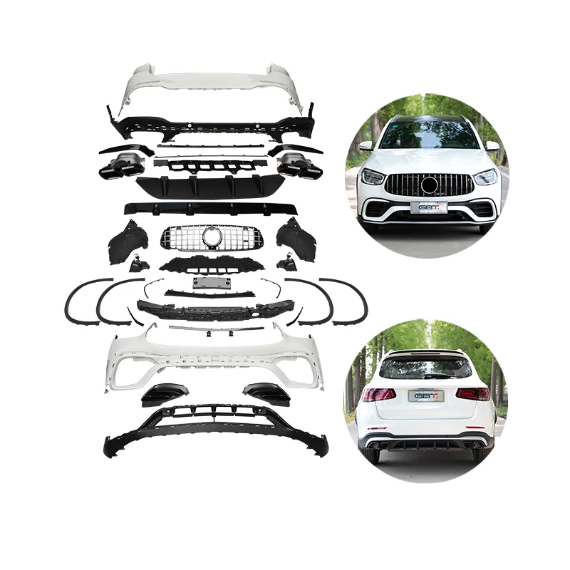 Forgbt Auto Tuning Parts Per Mercedes Benz Glc 63 Style Facelift Per Mercedes Glc 63 Amg Body Kit