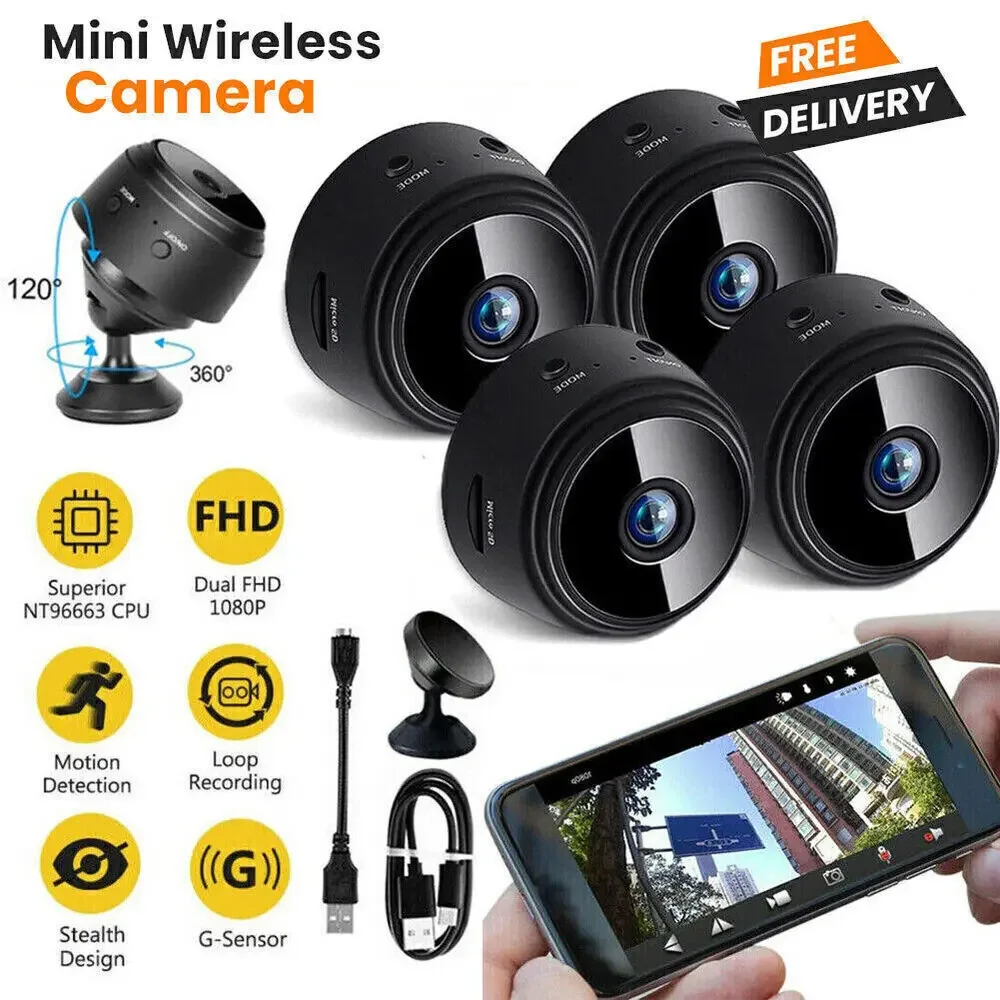 A9 Mini Telecamera Wifi Protezione Di Sicurezza Wireless Monitor Remoto Videocamere Videosorveglianza Smart Home Mini Dv Cam Hd Camera