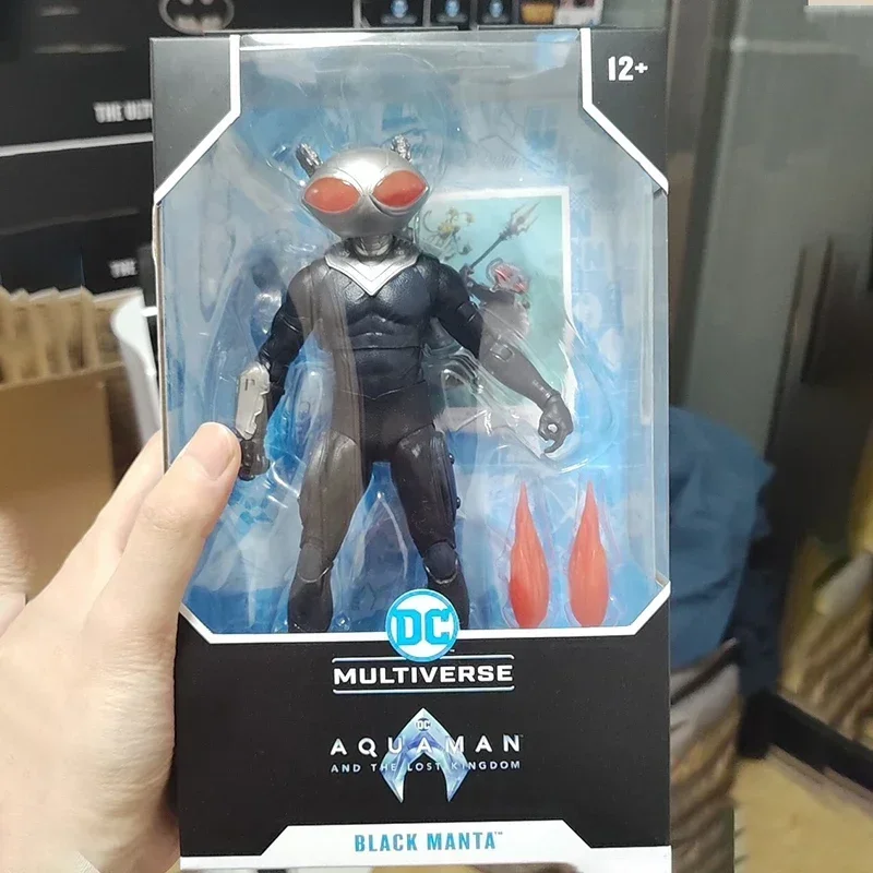 Mcfarlane Toys Aquaman & Black Manta (Aquaman E The Lost Kingdom) N (Dc Multiverse) Gold Label 30Cm Model Action Figures