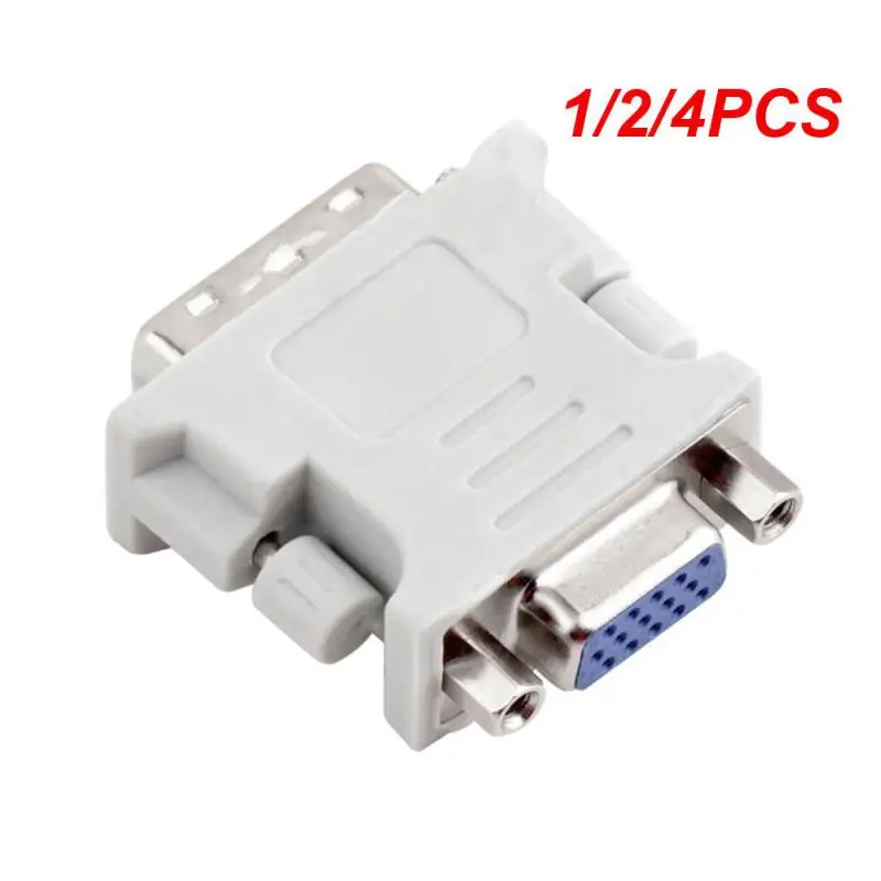2023 Dvi-I 24 + 5 Pin Maschio A Vga Hd15 Pin Femmina Convertitore Adattatore Plug And Play Per Tv Crt Monitor Proiettori Computer