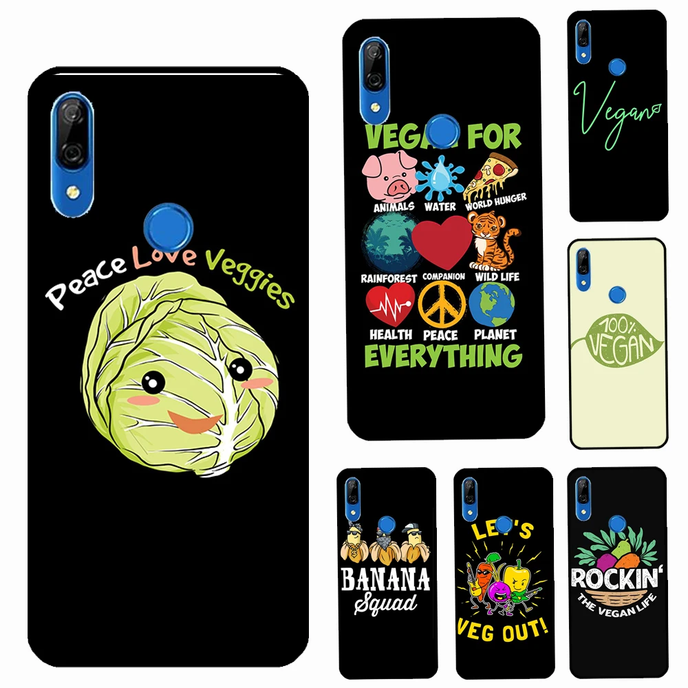 Custodia Vegana Vegana Vegana Per Huawei P20 P30 P40 Lite Pro P Smart 2019 2021 Nova 5T Cover Per Honor 50 8X 9X 10I