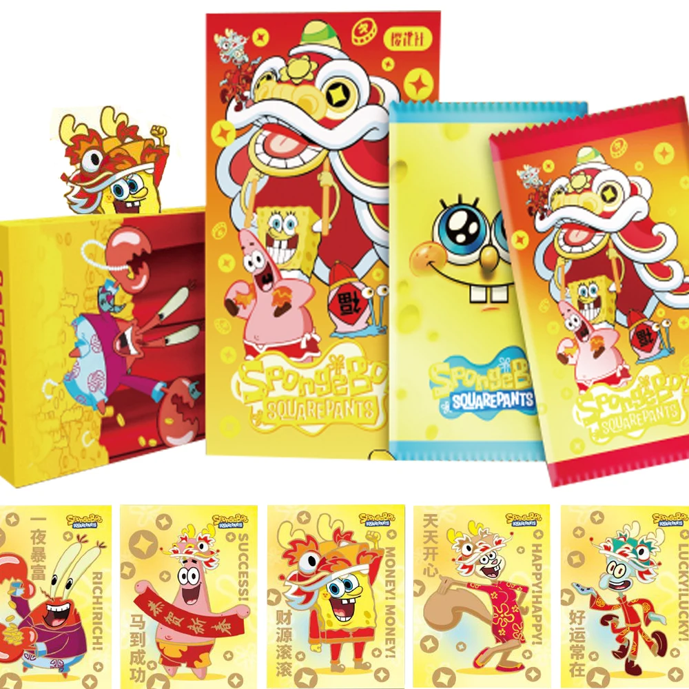 Originale Spongebob Squarepants Cards Collection Interessante Carino Personalizzato Bitchburg Resident Card Regali Amati Dai Bambini