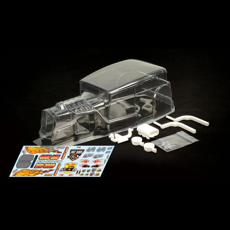 Scala 1/10 Hot Rod F1 Body Shell Con Fibbia Leggera + Turbocompressore E Decalcomanie Per Auto Su Strada Tamiya Hpi Racing Chassis