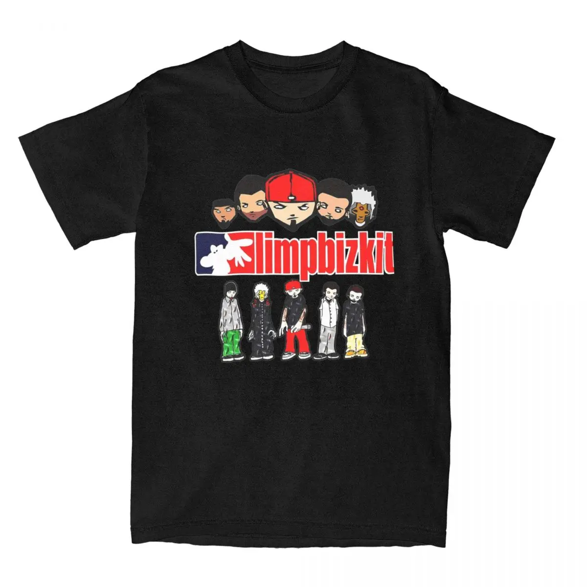 Uomo Donna Zoppo Bizkit American Rap Rock Band Graphic Shirts Accessori Magliette Creative In Cotone Tee Abbigliamento Idea Regalo