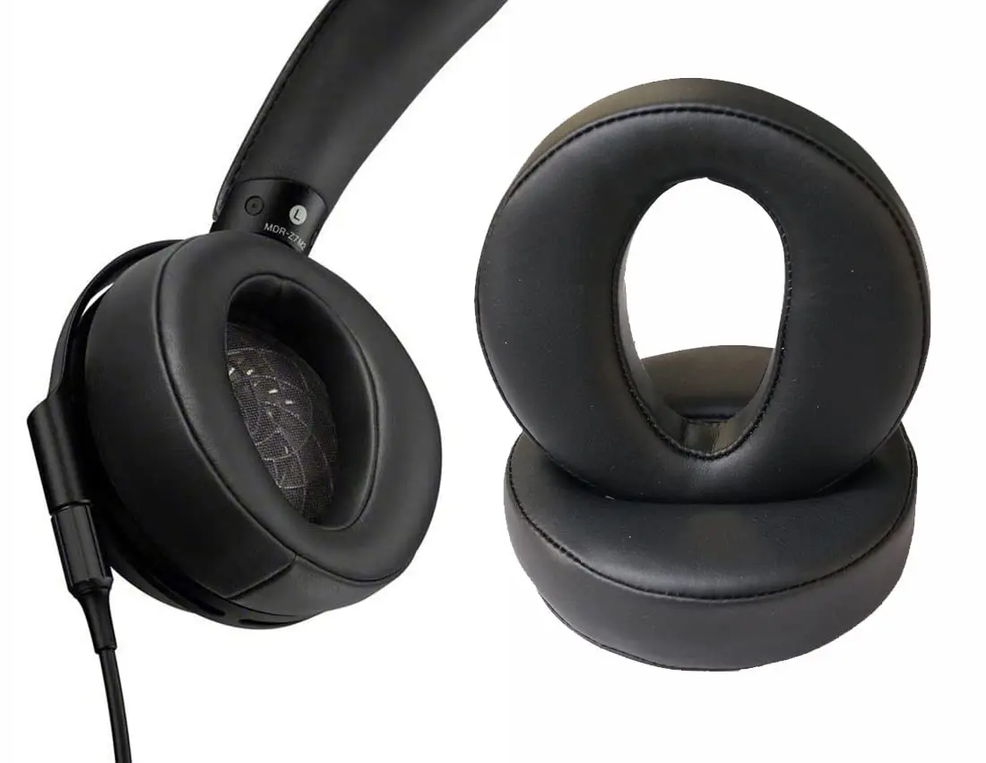 V-Mota Cuscinetti Auricolari Mdrz7M2 Compatibili Con Auricolare Sony Mdr-Z7 Mdr-Z7M2, I Cuscini Di Ricambio Sostituiscono La Parte (1 Paio)
