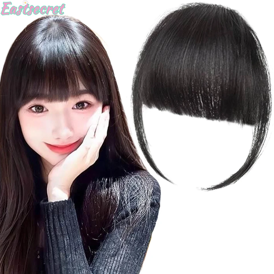 Eastsecret Bangs Parrucca Da Donna Naturale Nuova Fronte Addensata Qi Bangs Parrucca Comic Air Y2K Fake Bangs Head Curtain