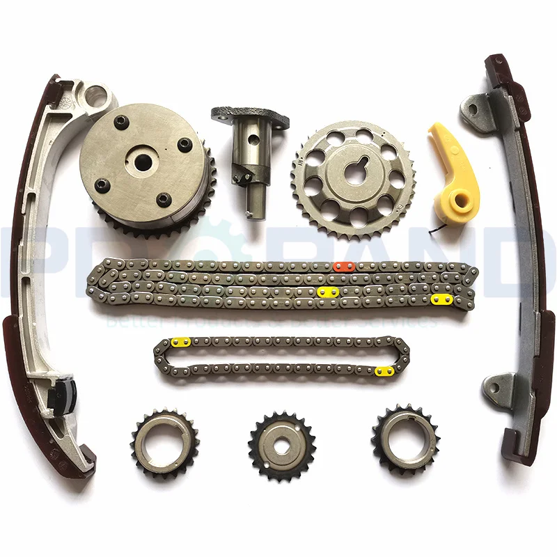 Kit Di Distribuzione Catena Distribuzione Motore 1Az/2Az-Fe Per Toyota Camry 2.0L 2.4L/Rav 4 Ii Con Denti Vvt