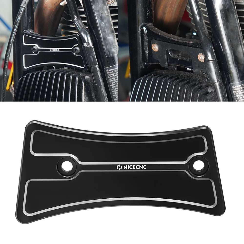 Telaio Downtube Crossbrace Cover Per Harley Road King Flhr /Xs Flhp Electra Glide Flht Flhtp Street Glide Road Glide Freede Wheeler