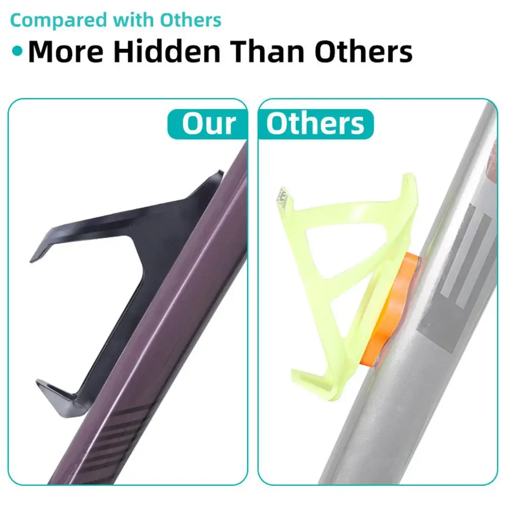 Per Airtag Locator Water Bottle Cage Antifurto Anti-Perso Frame Cup Highway Staffa Case Bike Water Mountain Mount Protecti J7Q2