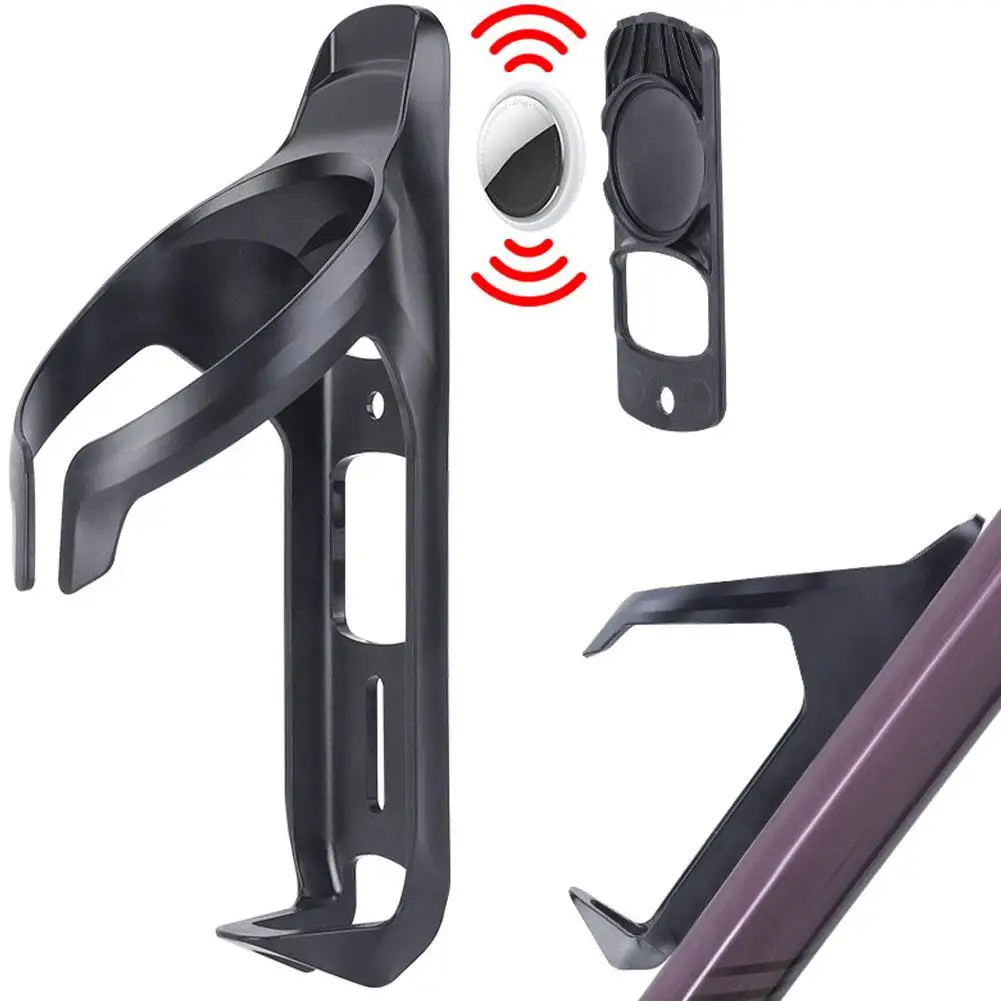 Per Airtag Locator Water Bottle Cage Antifurto Anti-Perso Water Mountain Frame Protective Mount Cup Highway Case Bike Brack P9Y3
