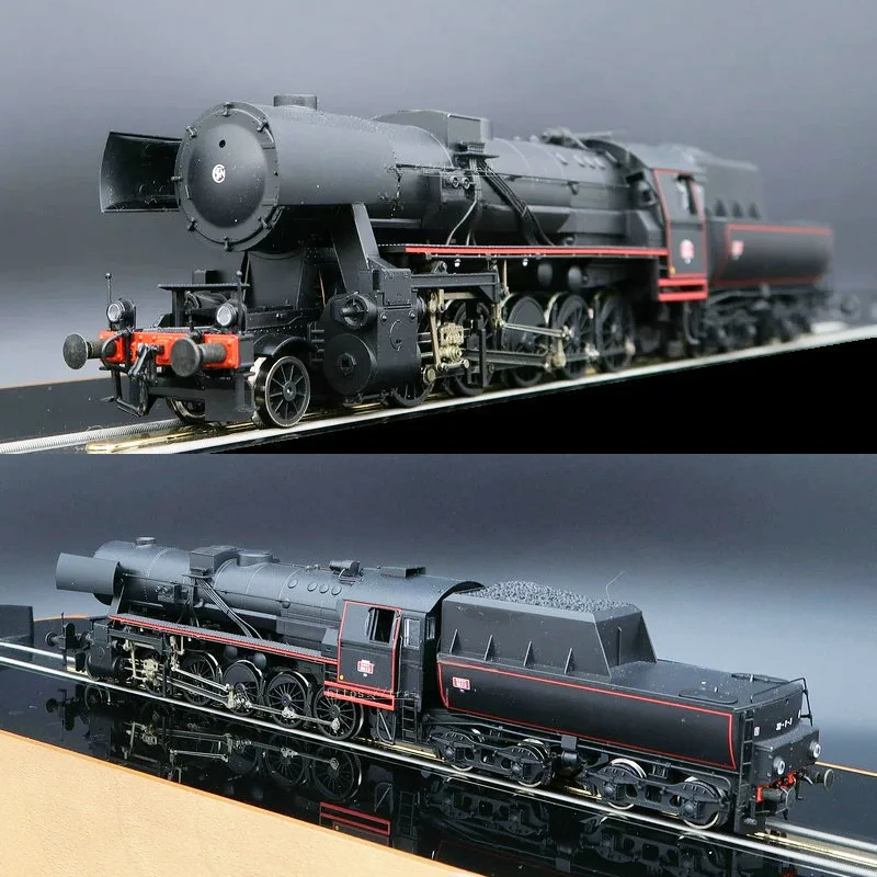 Roco Train Model Ho 1/87 Europe 70281 Digital Sound Effect 150Y Steam Br50 French Snfc Three Generations Train Toy