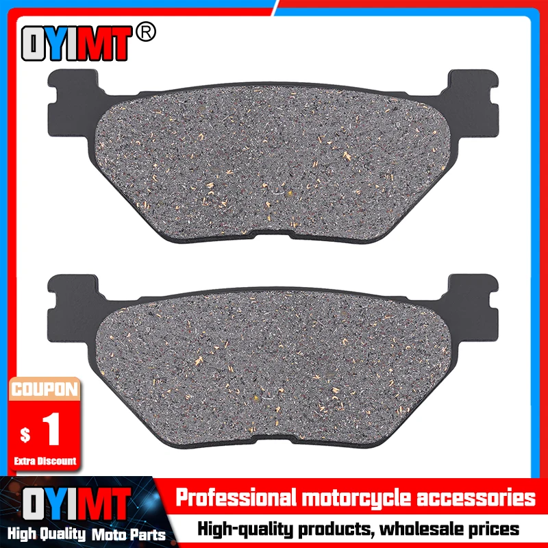 Pastiglie Freno Posteriori Moto Per Yamaha Xp 500 T-Max Abs 530 Bronzo Nero Ferro 530E 530D-A Dx 560 Tech Max Per Sym Voyager 250