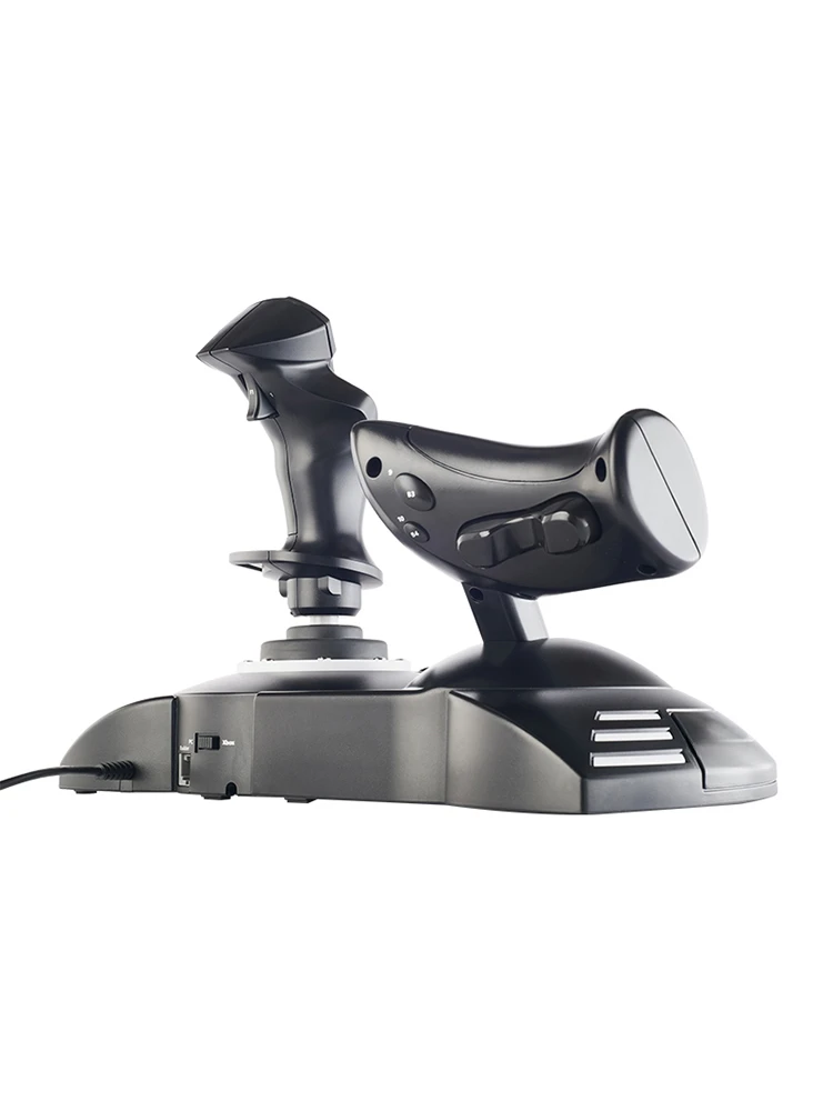 Analogico Saitek Evo Compatibile Con Xbox One E Pc Computer T.Flight Hotas Valvola A Farfalla Con Una Maniglia