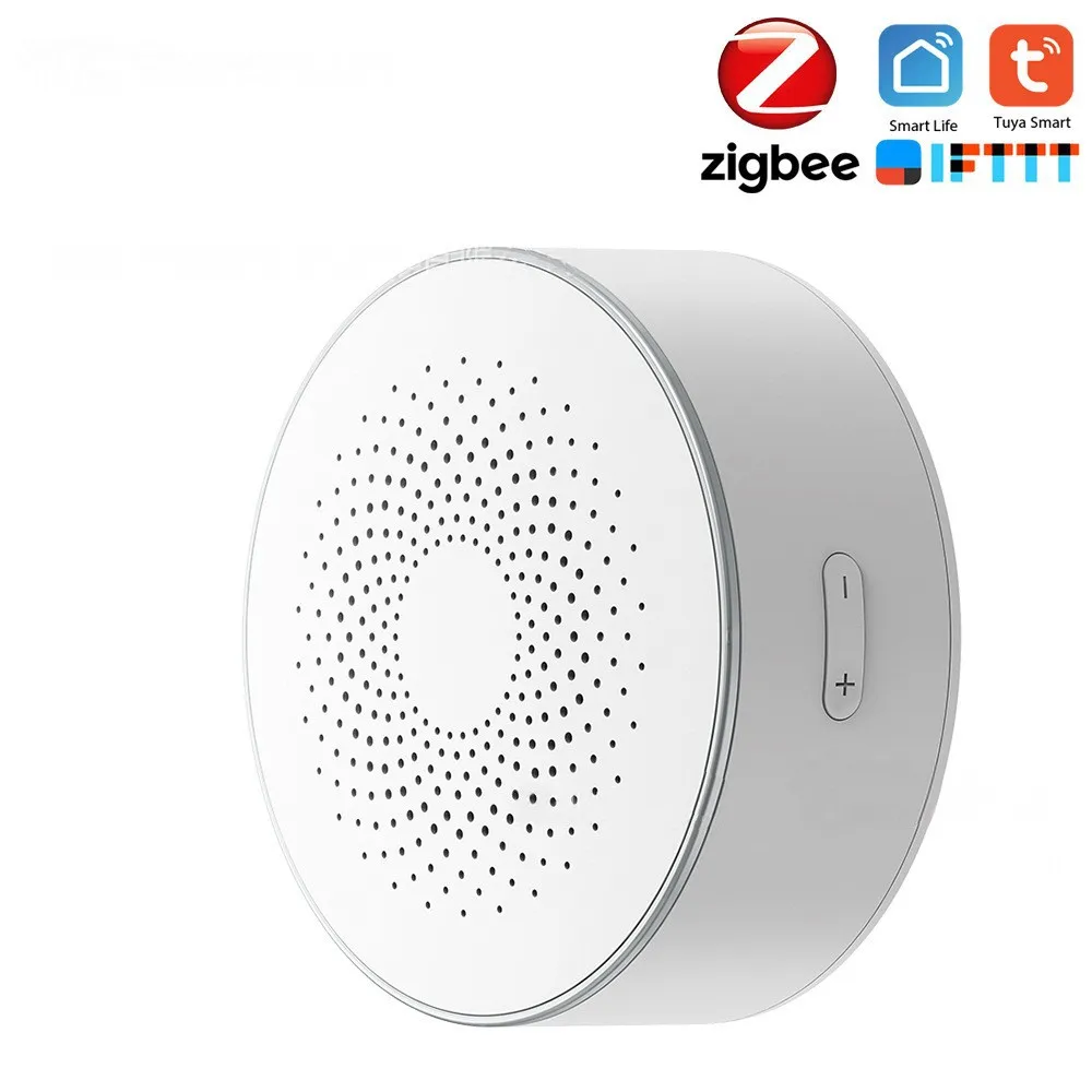 Wireless Linkage Horn Sirena Tuya Smart Home Wifi Allarme Acustico E Visivo Zigbee App Out Alert Sensor Protezione Di Sicurezza