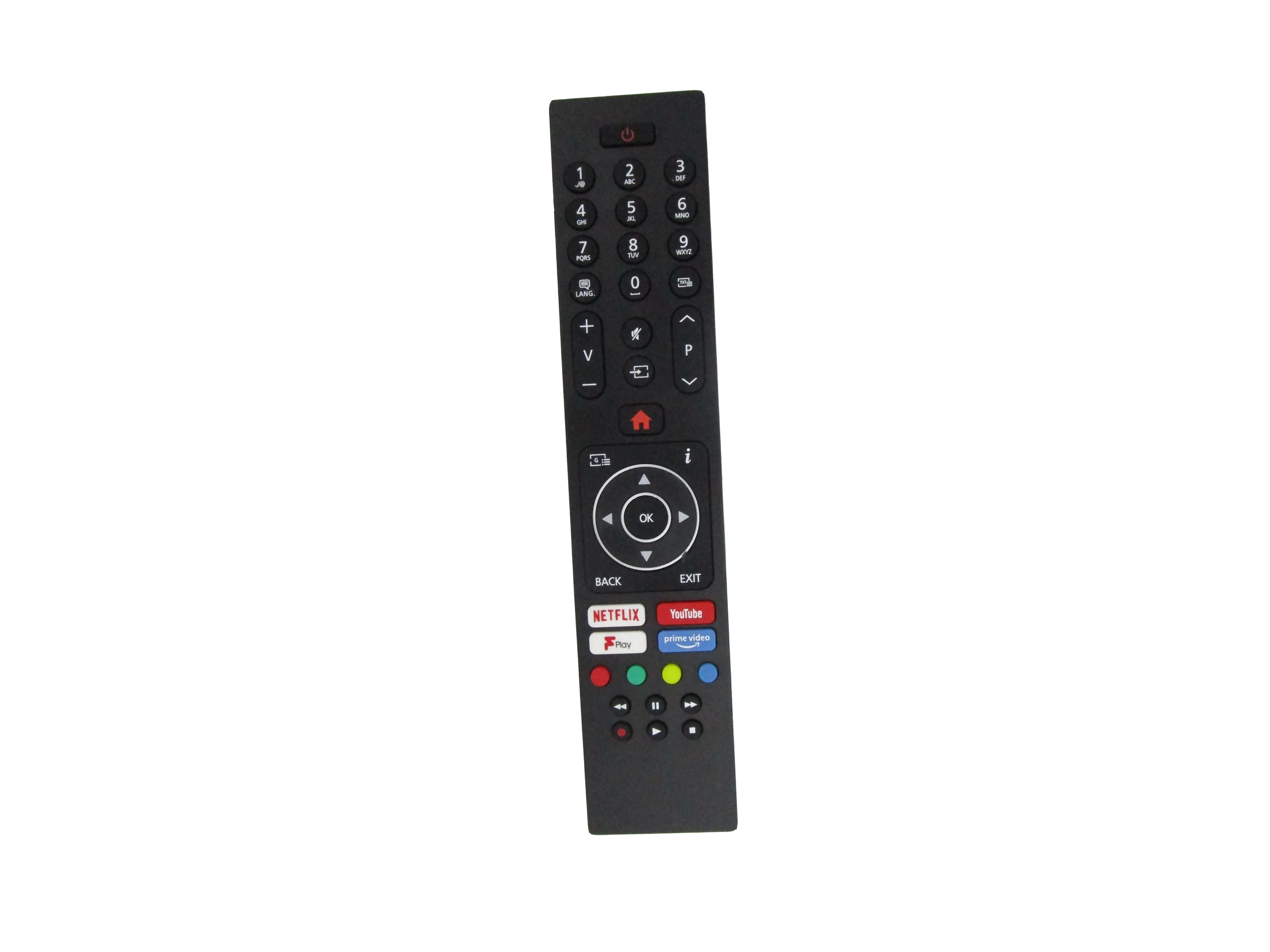 A Distanza Di Controllo Per Finlux Rc43137 Rc43137P 49-Fud-8020 32-Fhd-5120 43-Fud-8020 55-Fud-8020 65-Fud-8020 Smart 4K Led Hdtv Tv