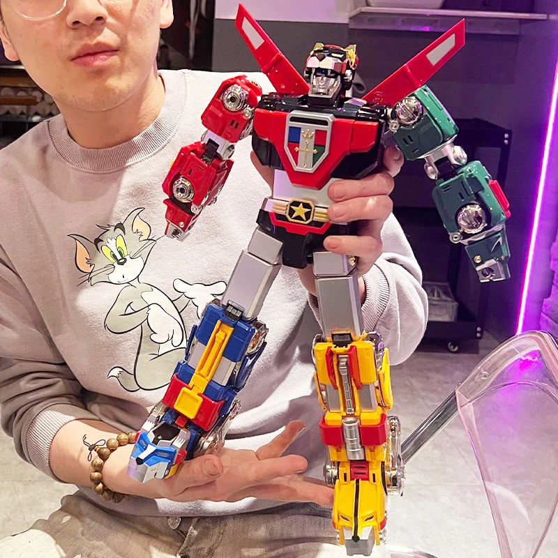 Giocattoli Di Trasformazione Mc Muscle Bear Voltron War God Kong Combinazione Leone Meccanico The Ever-Change Lion Toy Model Gifts