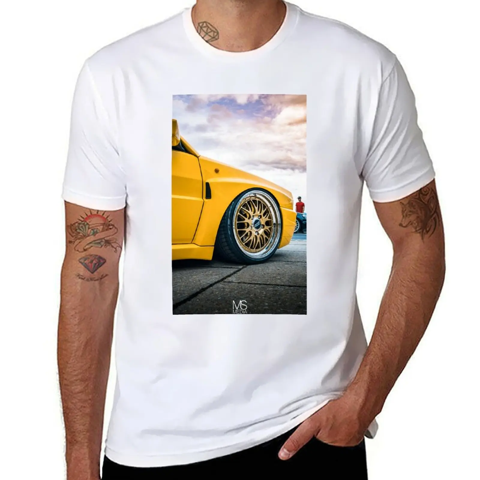 Bbs Wheels E88 On Delta Hf Integra Evo 2 - Ms-Media T-Shirt Oversize Ad Asciugatura Rapida Ragazzi Stampa Animalier T-Shirt Grafiche Da Uomo