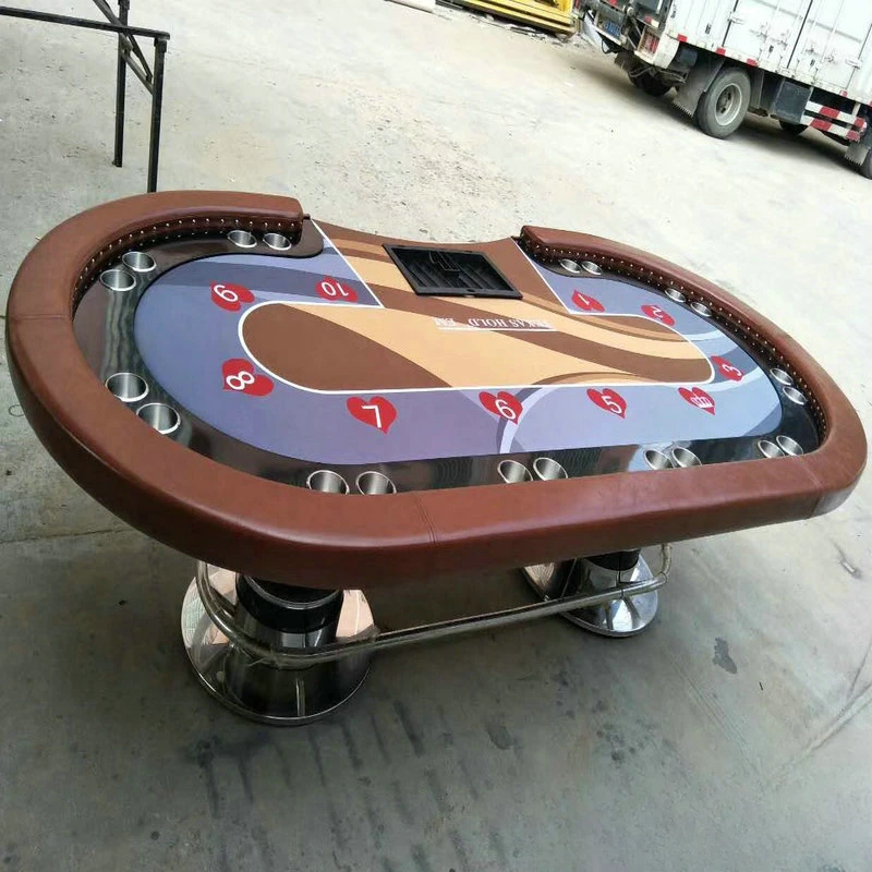 Tavolo Da Poker Deluxe 10 Texas Chip Table Baccarat Entertainment Props Table