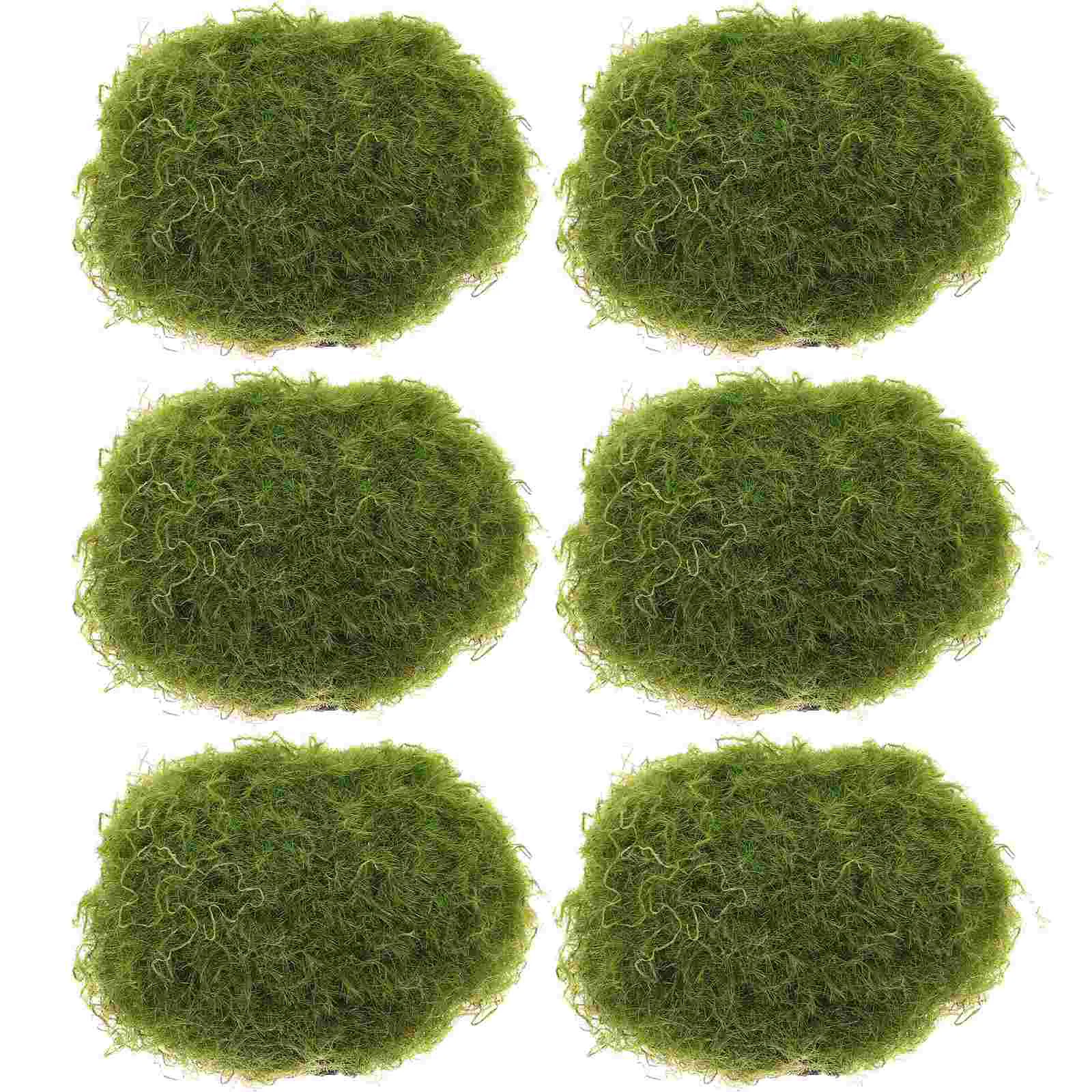 Imitato Moss Stone Fake Rocks Green Decor Office Ornamento Artificiale Fai Da Te Bonsai Mossy