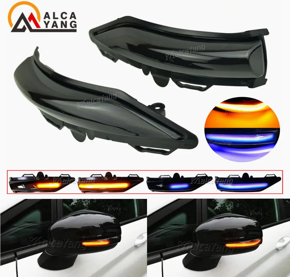 Indicatore Di Direzione Specchietto Laterale Lampeggiante Dinamico Per Ford Fiesta Mk8 2019 Fiesta St Line Mk8 2018