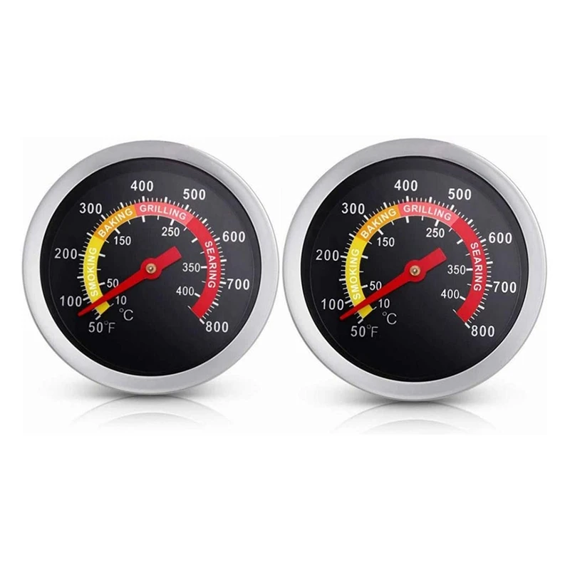 Bbq Grill Indicatore Di Temperatura, Barbecue Griglia A Carbone Fumatore Indicatore Di Temperatura Pit Bbq Pizza Forno Termometro