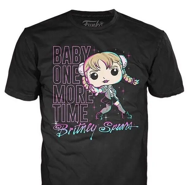 Funko Pop Tees Britney Spears Camicia Esclusiva S M L Xl "Baby One More Time"