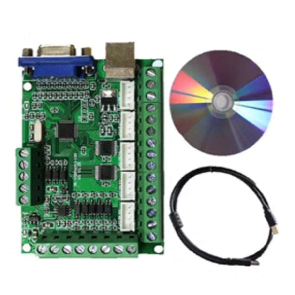 Mach3 V3.25 Usb 5 Axis Breakout Board Driver Motion Card Controller Per Fresatrice Per Incisione Di Taglio Cnc
