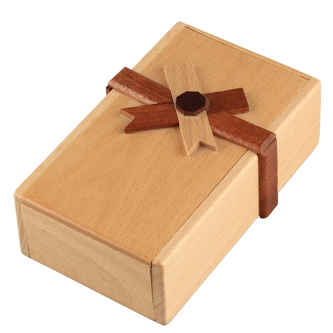 Puzzle Secret Box Intelligent Mind Wooden Magic Box Teaser Game Giocattolo Educativo Creativo Montessori Ming Lock Lu Ban Regalo Per Adulti