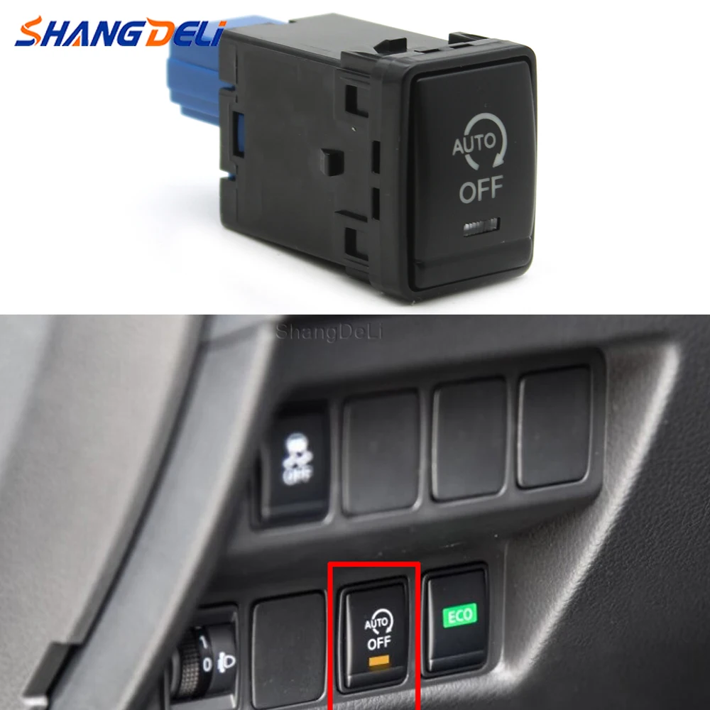 Per Nissan X-Trail T32 Rogue Qashqai J11 Serena C26 C27 Car Engine Start Stop Closer Interruttore A Pulsante Canceller Shutt Off Elinator