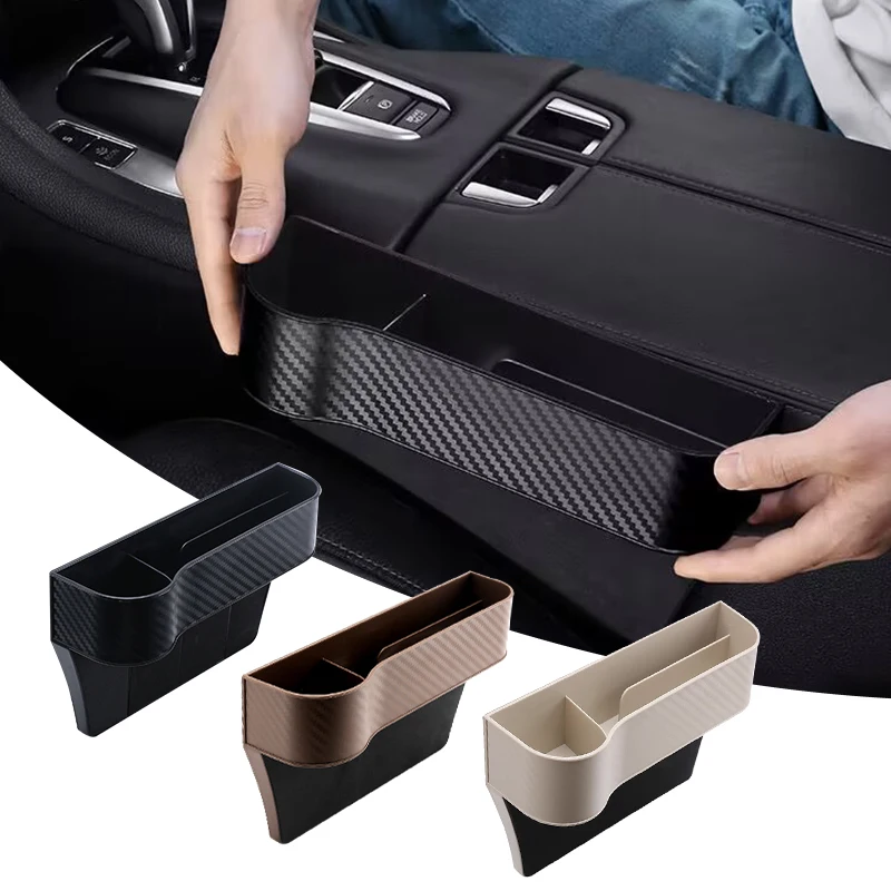 Seggiolino Auto In Pelle Gap Filling Bag Water Cup Storage Box Per Dacia Spring Duster Stepway Jogger Sandero Logan Dokker Lodgy Mcv