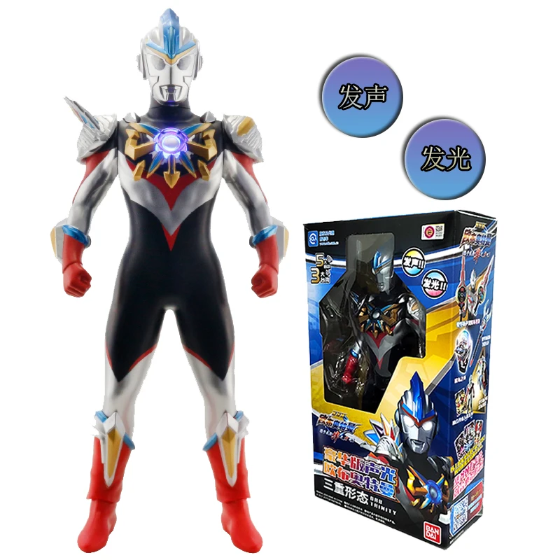 Bandai Ultraman Suono Luminoso Gomora Ultimate Bracciale Oro Infinito Ultraman Zero Ultraman Orb Figura Tripla Forma