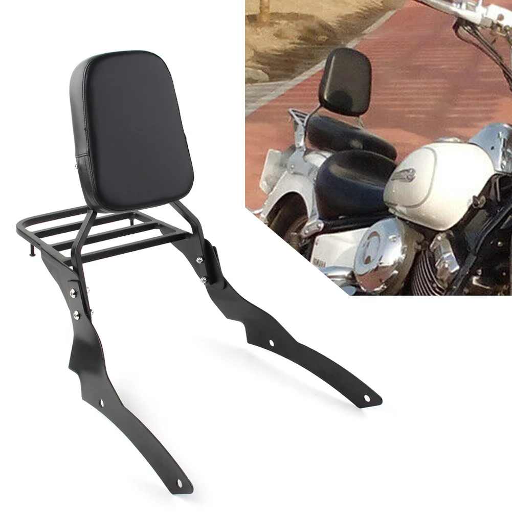 Schienale Moto Sissy Bar Portapacchi Per Yamaha Dragstar V-Star 650 400 Custom 1996-2011