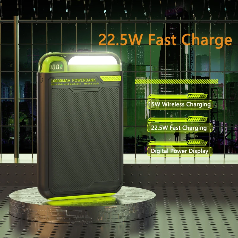 Magnetic Wireless Power Bank 10000Mah Powerbank Magsafe Battery Pack Caricabatterie Portatile A Induzione Per Batteria Di Ricambio Per Iphone Xiaomi