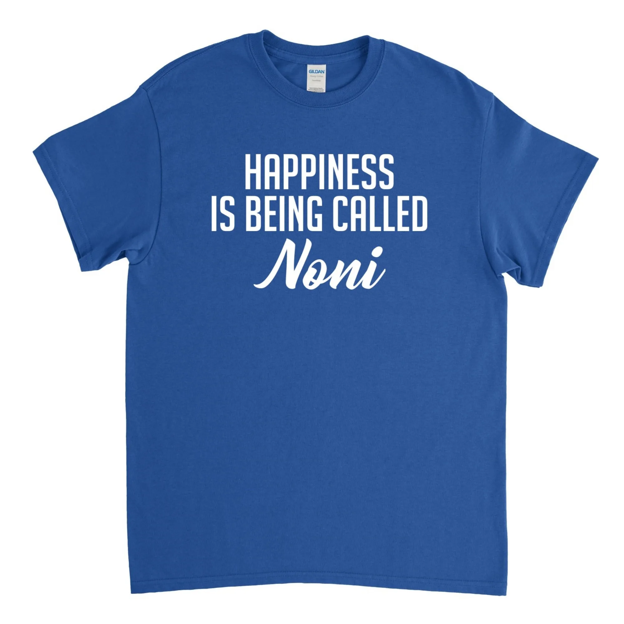 La Felicità Viene Chiamata Maglietta Noni Noni Regalo Noni
