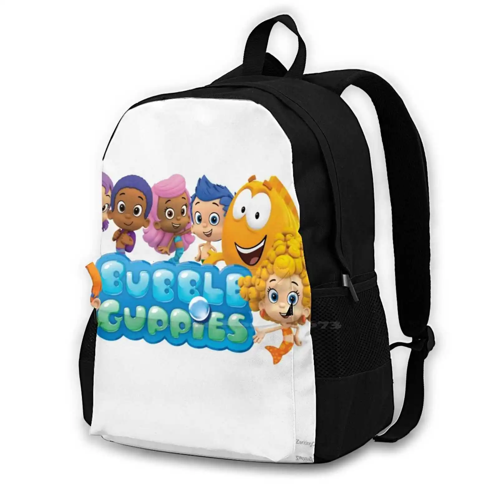 Bubble Guppies Nuovi Arrivi Satchel Zainetto Borse Zaino Bubble Guppies Nichel Nick Jr School Of Fish